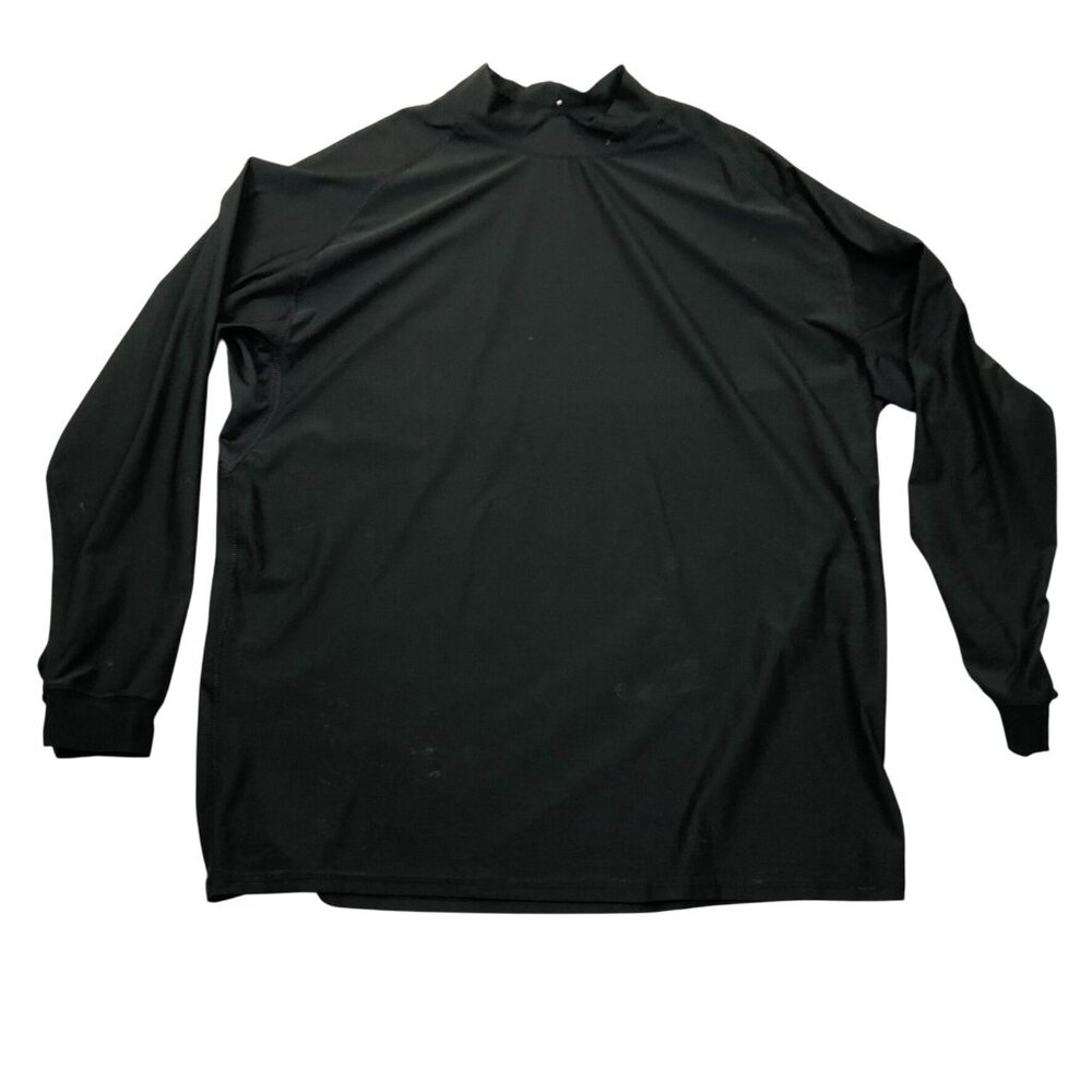 5.11 Tactical Series Men T-Shirt Large Long Sleeve Mock Neck Activewear Pullover